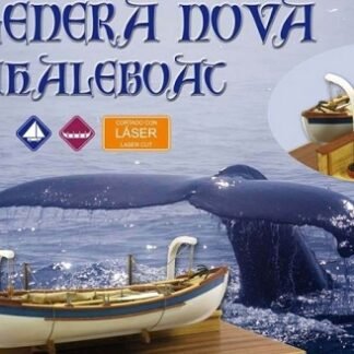 KIT MAQUETA DE MADERA BALLENERA DE TERRANOVA - KERANOVA 51102