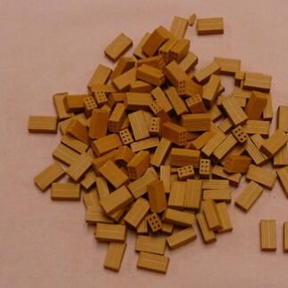 Keranova 350064. Bolsa 100 ladrillos escala 1:10. Accesorios para maquetas