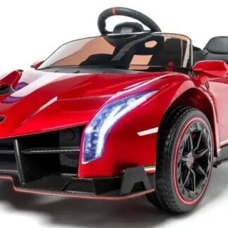 Lamborghini Veneno 12v, RC, ROJO PINTADO , 1-5 AÑOS, 1 PLAZA  INDA911-AT