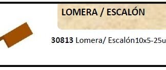 Keranova 30813. 150 unidades de lomera o escalón en miniatura cerámica