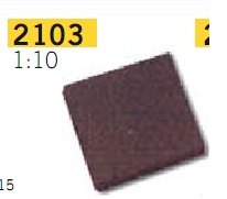 Venta 25 BALDOSAS OCRE PARA MAQUETAS. ESCALA 1:10. AEDES 2103