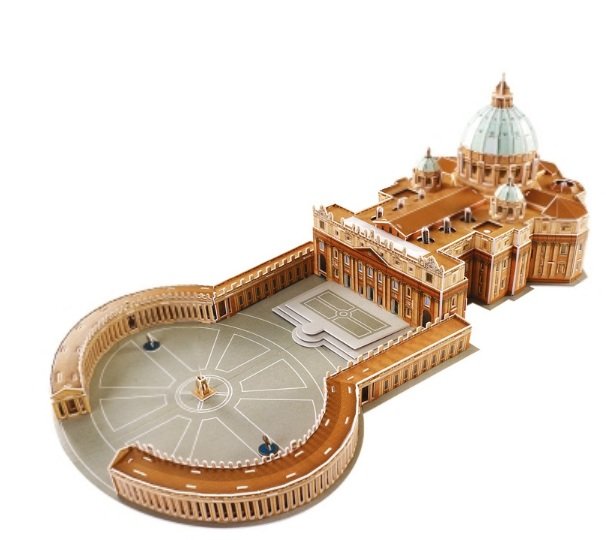 OFERTA PUZZLE 3D DE LA CATEDRAL DE SAN PEDRO, EN EL VATICANO. BERLÍN_128920 - AS8660