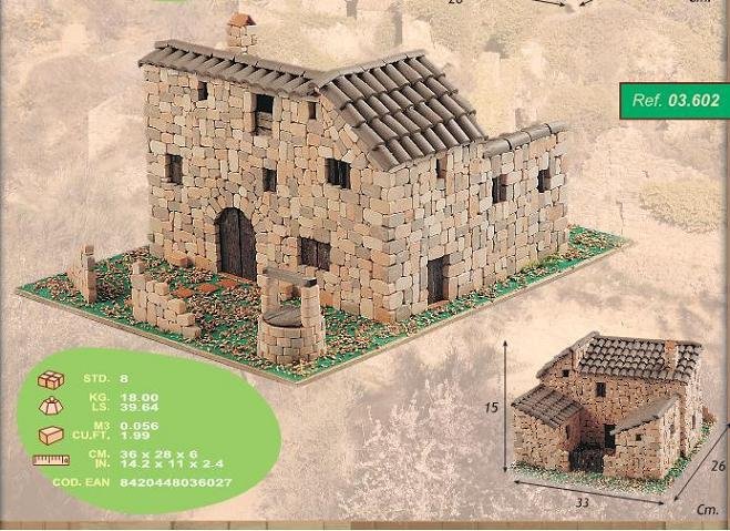 CASITA CUIT 3602- Kits maqueta cerámica L'hort de Manus