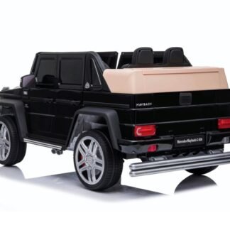 Mercedes MAYBACH G650 12V, negro, asiento cuero, 12V, 2.4ghz RC, 1 plaza INDA903-AC-G650