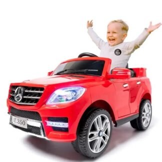 MERCEDES ML350 12V, RC, ROJO, 1 PLAZA, RUEDAS PLÁSTICO, ASIENTO PLÁSTICO - INDA644-AT-ML350