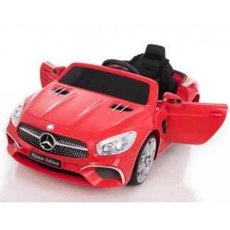 COCHE ELÉCTRICO PARA NIÑOS Mercedes SL400 12V, ROJO, RC, INFANTIL, ASIENTO Y RUEDAS DE PLÁSTICO - BC-8811RED
