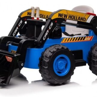 Mini Excavadora New Holland XMX626-AT 12v, AZUL, MANDO RC  INDA936-HOLLAND-AT