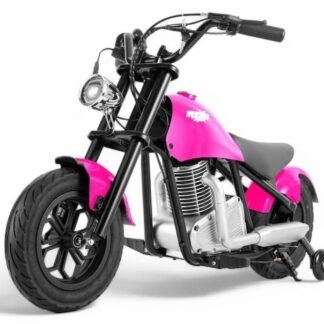 Mini Harley eléctrica infantil 24V, rosa, NIÑOS +3 AÑOS - INDA1031-RO-5519