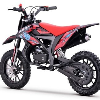 Mini moto cross para niño, de gasolina 49cc con 4.5 caballos, roja  INDA1166-RO-2333