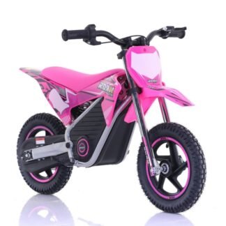 Mini moto eléctrica 150W ROAN-WARRIOR MX150 12, ROSA - INDA982-RO-5465