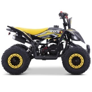 venta MINI QUAD GASOLINA 49CC INFANTIL, RATTE-R6, AMARILLO INDA657-RO-3090