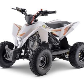 VENTA Mini Quad de gasolina de 90cc PoloRoanRadix-2131__NA naranja ruedas grandes de 6"pulgadas.