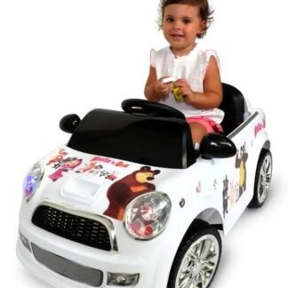 MiniMini 6v con rc parental, dibujos Masha & Oso - INDA679-AT