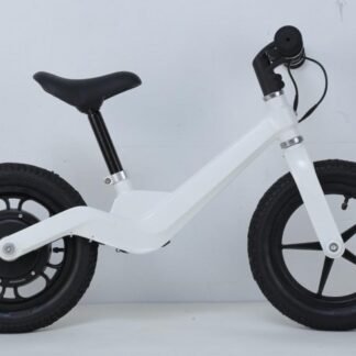 VENTA Bicicleta de equilibrio eléctrica I-NEOS para niños con batería de 24V, blanco   INDA916-NEOS-AT