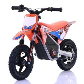 Minimoto electrica para niños 250W MX-E250 12/12", naranja  INDA855-5368