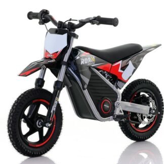 Minimoto electrica 350W ruedas 14 pulgadas, NEGRA INDA1116-RO5369