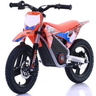 Minimoto electrica 350W ruedas 14 pulgadas, NARANJA  INDA858-5369