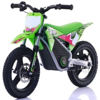 Minimoto electrica 350W ruedas 14 pulgadas, VERDE INDA857-RO5369