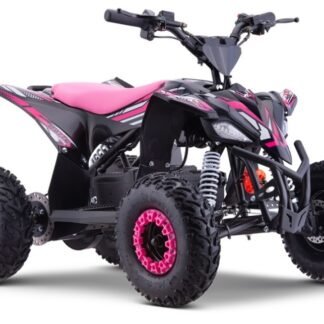 MINIQUAD ELÉCTRICO 48V y 1300W ROAN RATTE MOTOR BRUSHLESS, ROSA-PINK - INDA655-RO-5123