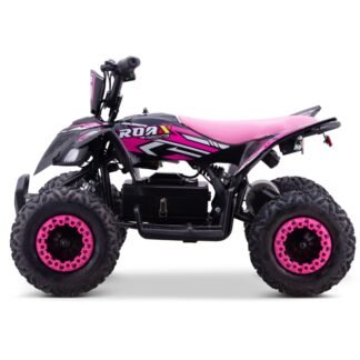 MINIQUAD ELÉCTRICO ROAN-RATTE 36V Y 800W, LIMITADOR V, ROSA  INDA1016-RO-4003