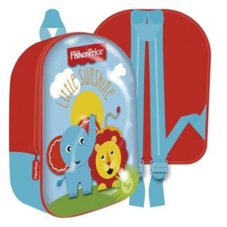 Mochila Infantil 3D FISHER-PRICE 26x31x10cm. - FP10273