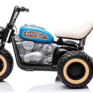 Moto Trike Proxy-AT 24V, 2 MOTORES 800W (para hacer caballitos), NIÑOS 5-10 AÑOS, AZUL- INDA925-PROXY-AT
