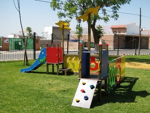 PARQUE INFANTIL DE MADERA "IBIZA" HOMOLOGADO. ASL_246