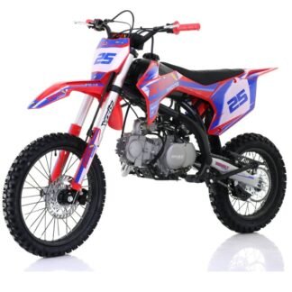 Pit bike gasolina 125cc ruedas 17-14" LOROAN3099__AZU