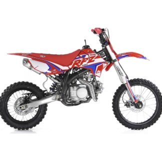 VENTA PIT BIKE INFANTIL GASOLINA 140CC RUEDAS 17/14 CON RADIADOR POLOROAN-2982__RO