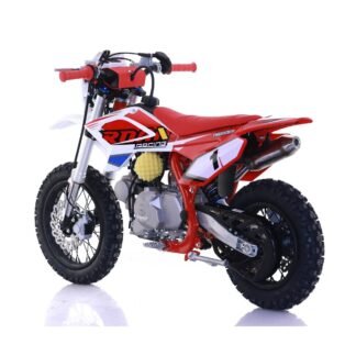 Pit bike gasolina niños 90cc 12/10" automático, ROJA - INDA1094-RO-3083