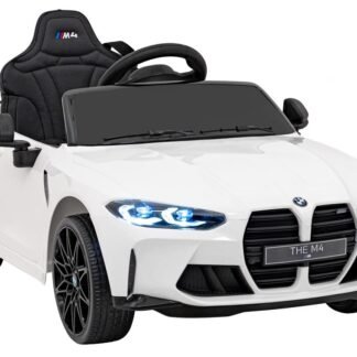 VENTA Coche a bateria niños BMW M4 12V, blanco, 1-5 años INDA392-RA-SX2418.BIA