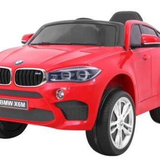 COCHE ELÉCTRICO 12V PARA NIÑOS X6M ROJO, MANDO PARENTAL, 1 PL - INDA158-X6MRED