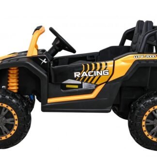 Buggy eléctrico 12v para niños, 4 motores, 1 plaza, color dorado FULL OPTION INDA139-PA.A036.ZLO