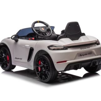PORSCHE SPIDER RS 12V BLANCO, RC, BATERIA DE LITIO, 1-5 AÑOS - INDA1164-AC-7212
