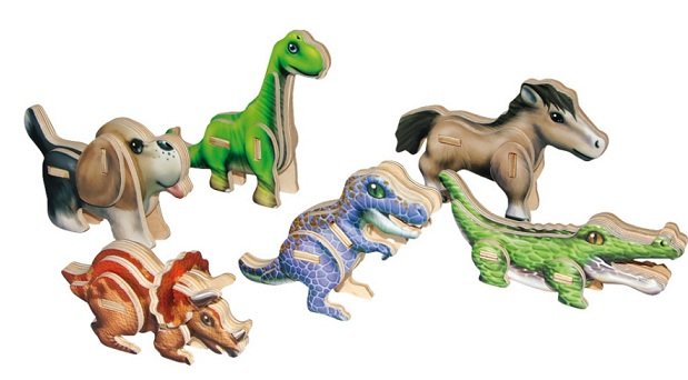 PUZZLE 3D SET 6 ANIMALITOS. BERLÍN_121442