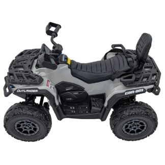 Quad Can-Am Outlander ATV, control remoto, gris, 12v, 4 motores - INDA1039-RA-CA005.2.4GHZ