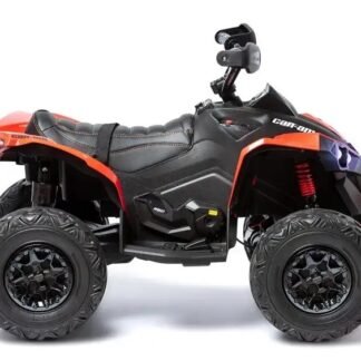 QUAD 24V PARA NIÑOS, CAN-AM, ROJO, 2 MOTORES, 3-7 AÑOS INDA754-RA-CA002