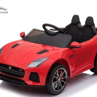 Coche eléctricvo infantil JAGUAR F-type 12V, rojo, mando rc - BC-5388 - LE3779