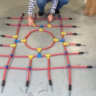 RED PARQUES INFANTILES - CUERDA ARMADA - TREP0004 16 MMØ - 1,41mx1,99m