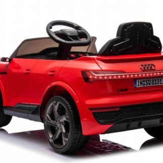 coche eléctrico Audi SQ8 rojo 12v, rc, 1-4 años, RUEDAS GOMA, ASIENTO PIEL - INDA789-RA-BRD-2168