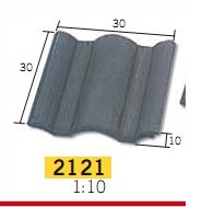 SET 100 TEJAS FLAMENCAS, 1/10 - AEDES 21211