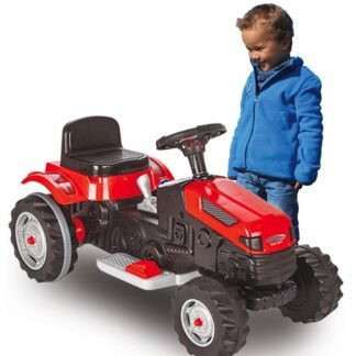TRACTOR ELECTRICO INFANTIL 6V - JA460262 + REMOLQUE JA460270