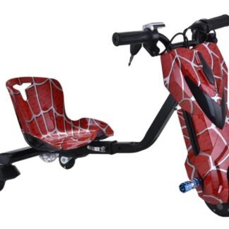CRAZYDRIFT TRICICLO  36V, ROJO SPIDER, +6 AÑOS - INDA744-DRIFT-AT